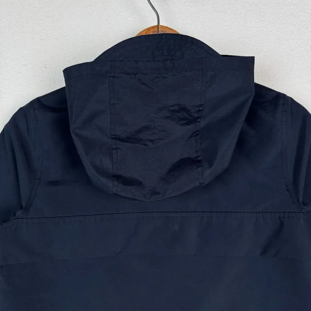 Old Navy Lined Hooded‎ Windbreaker M Size 8 Navy Blue